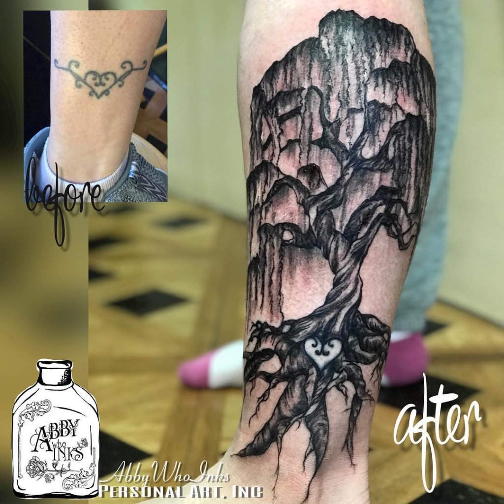 willow tree tattoo