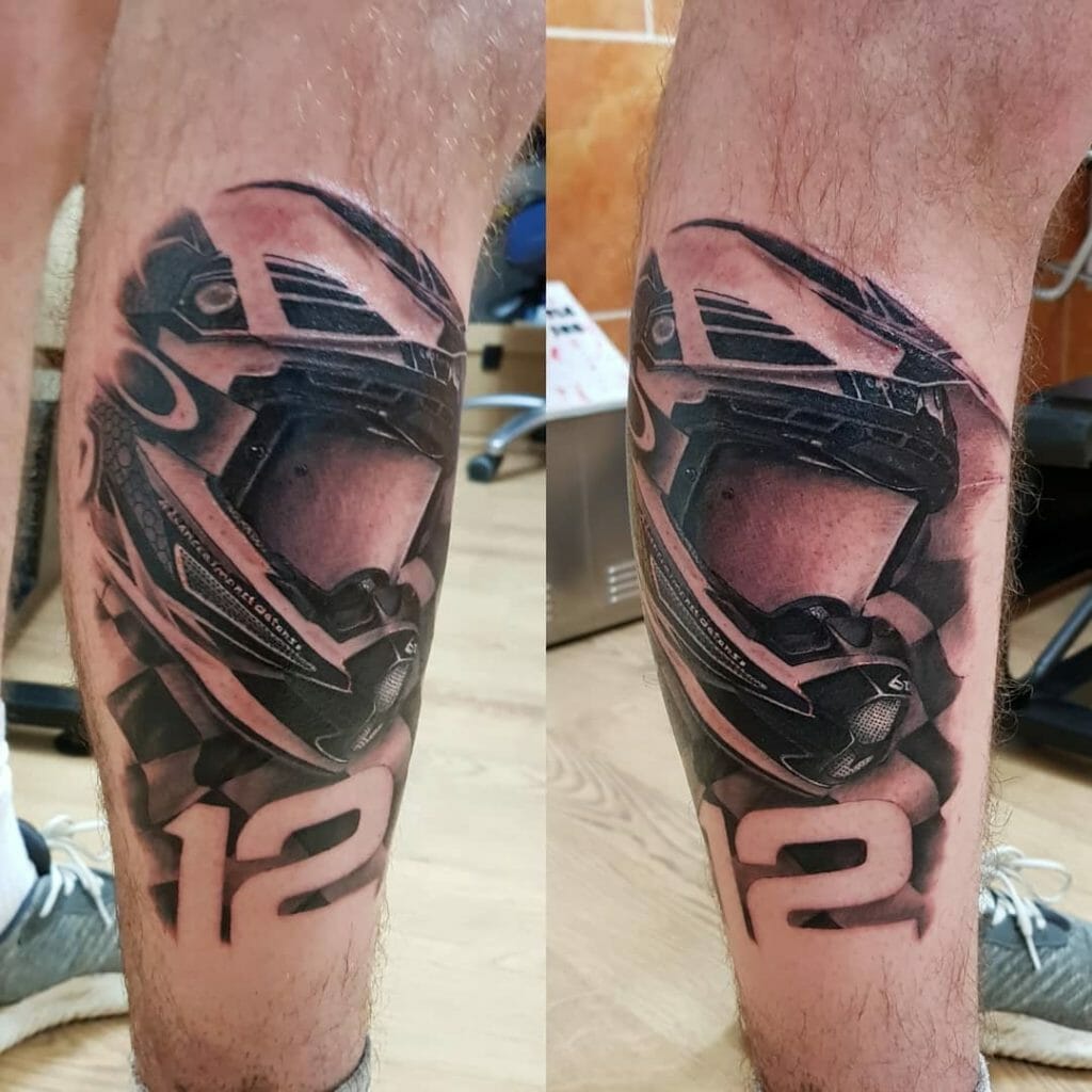 motocross tattoo