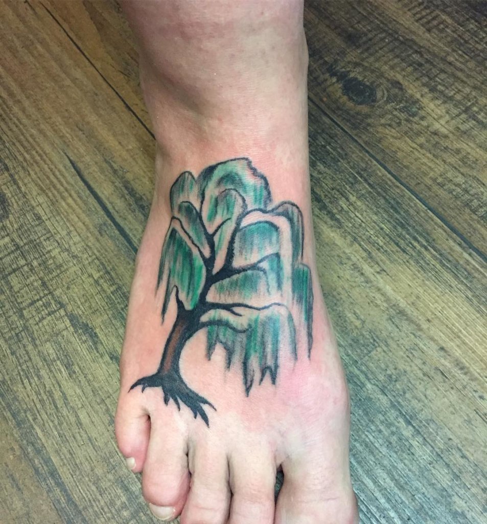 willow tree tattoo