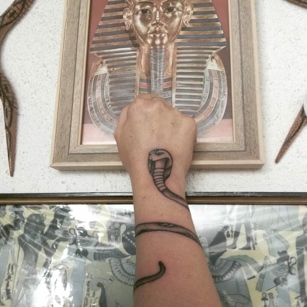 Snake Arm Tattoo