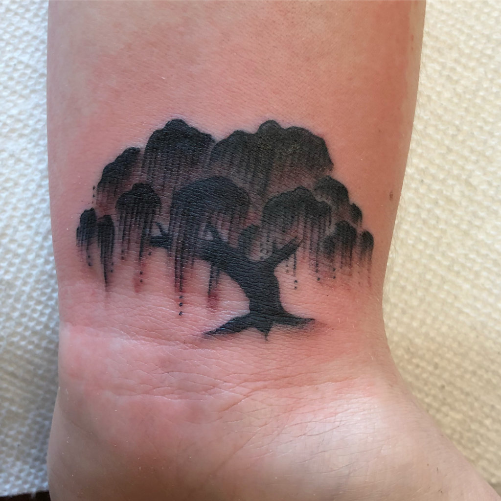 willow tree tattoo