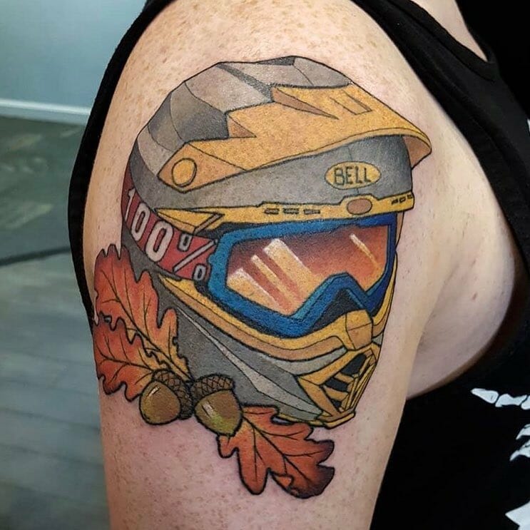 motocross tattoo