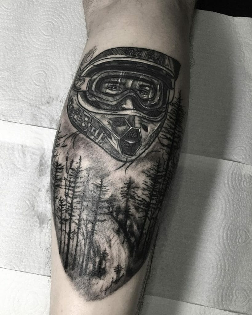 motocross tattoo