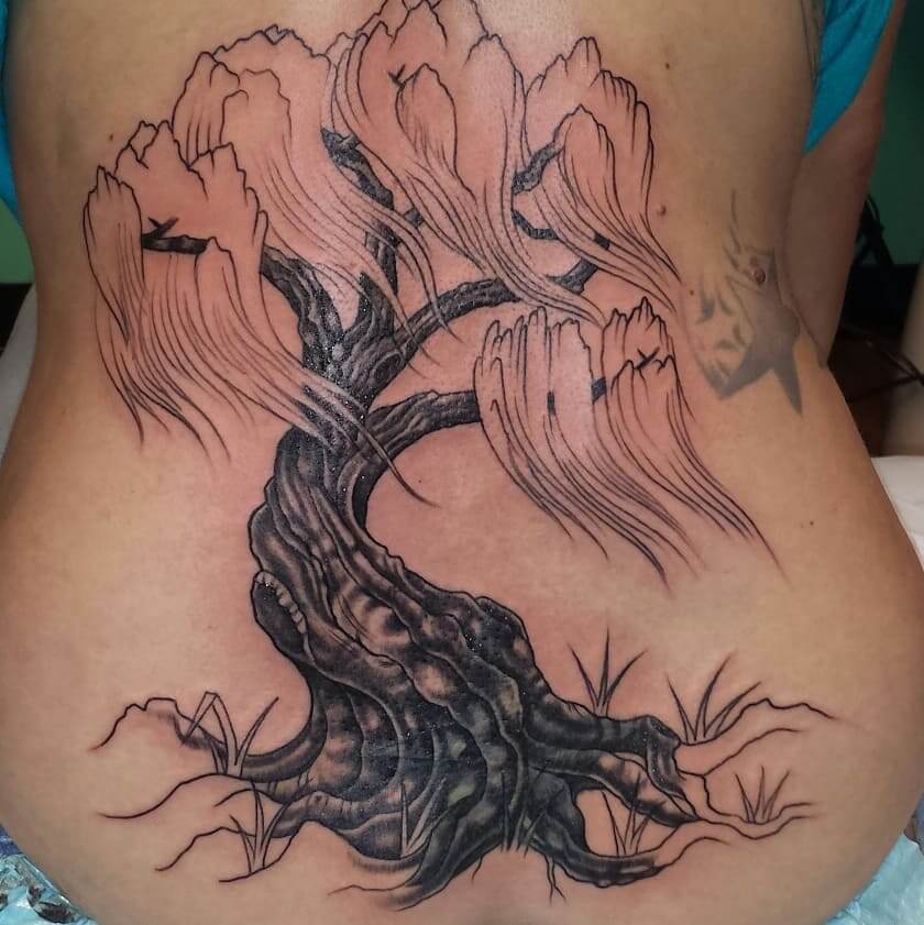 willow tree tattoo