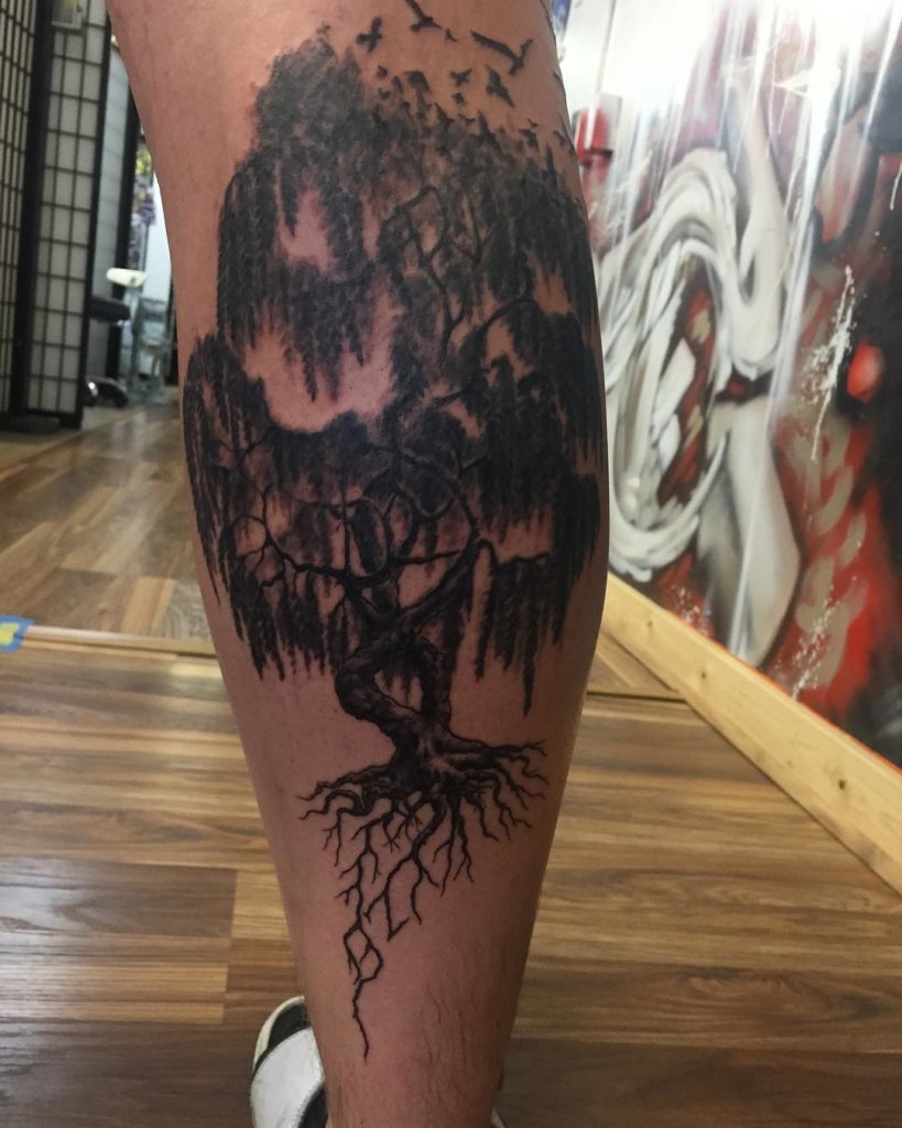 willow tree tattoo