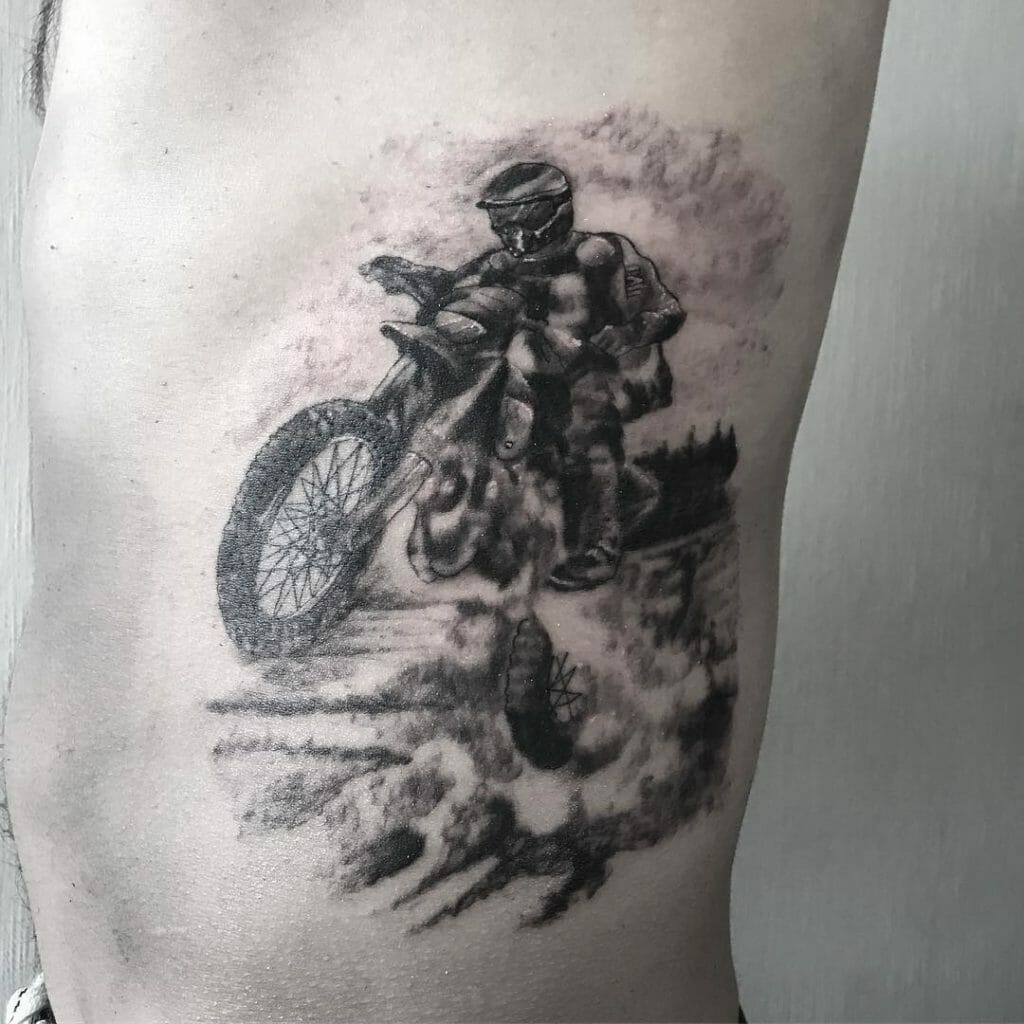 motocross tattoo