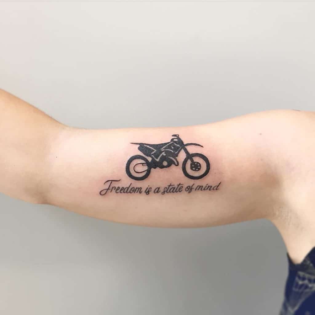 motocross tattoo