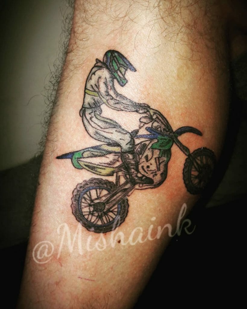 motocross tattoo