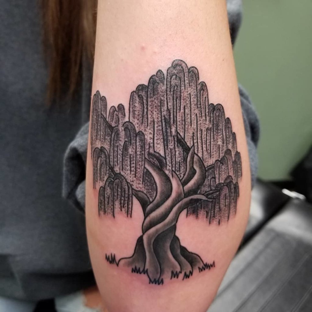 willow tree tattoo