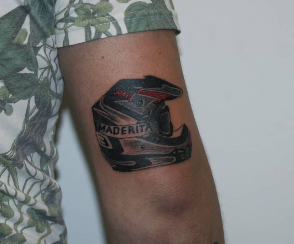 motocross tattoo