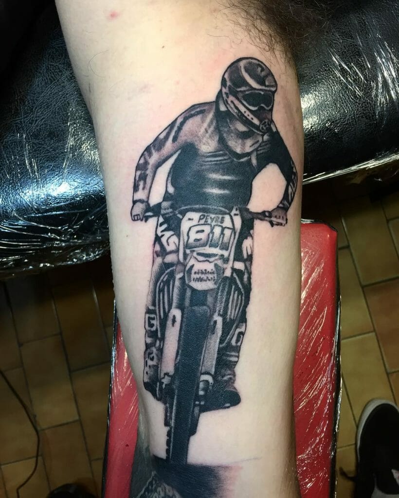 motocross tattoo