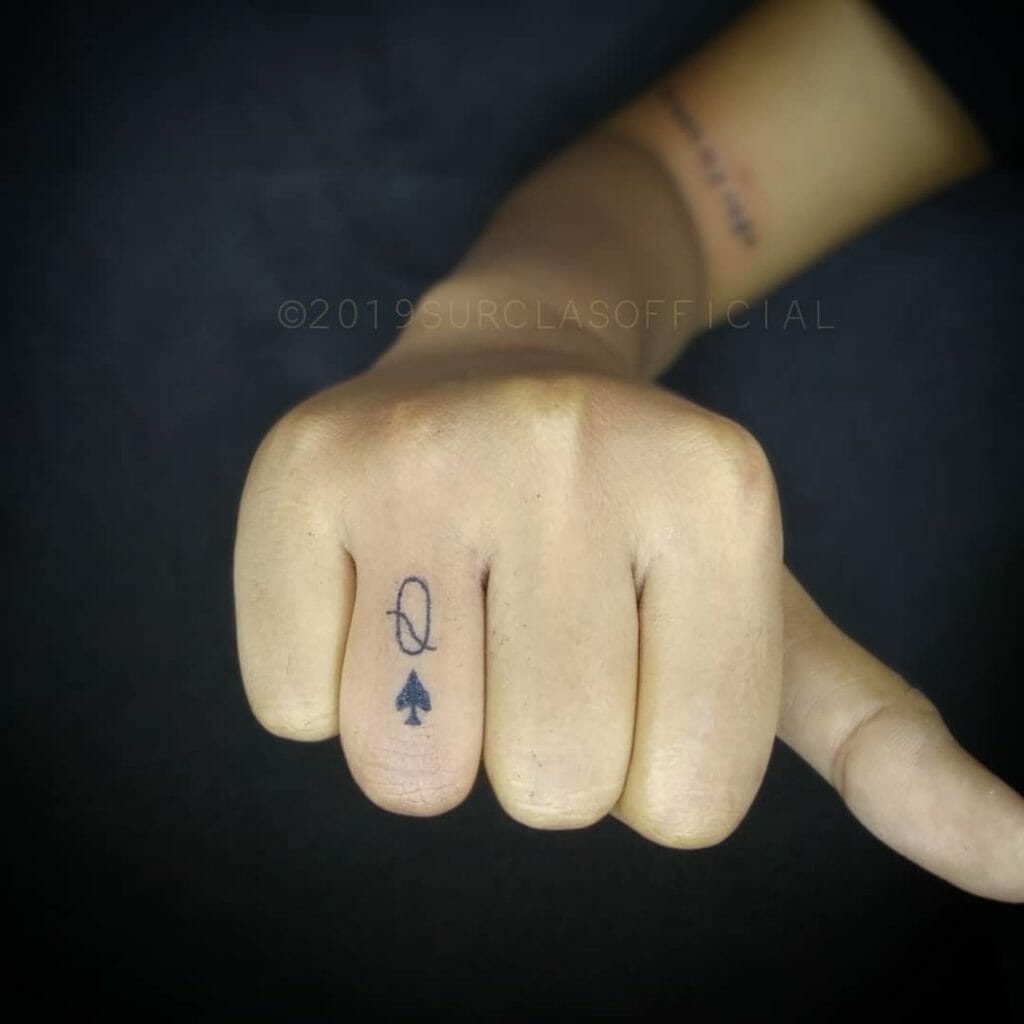 queen of spades tattoo