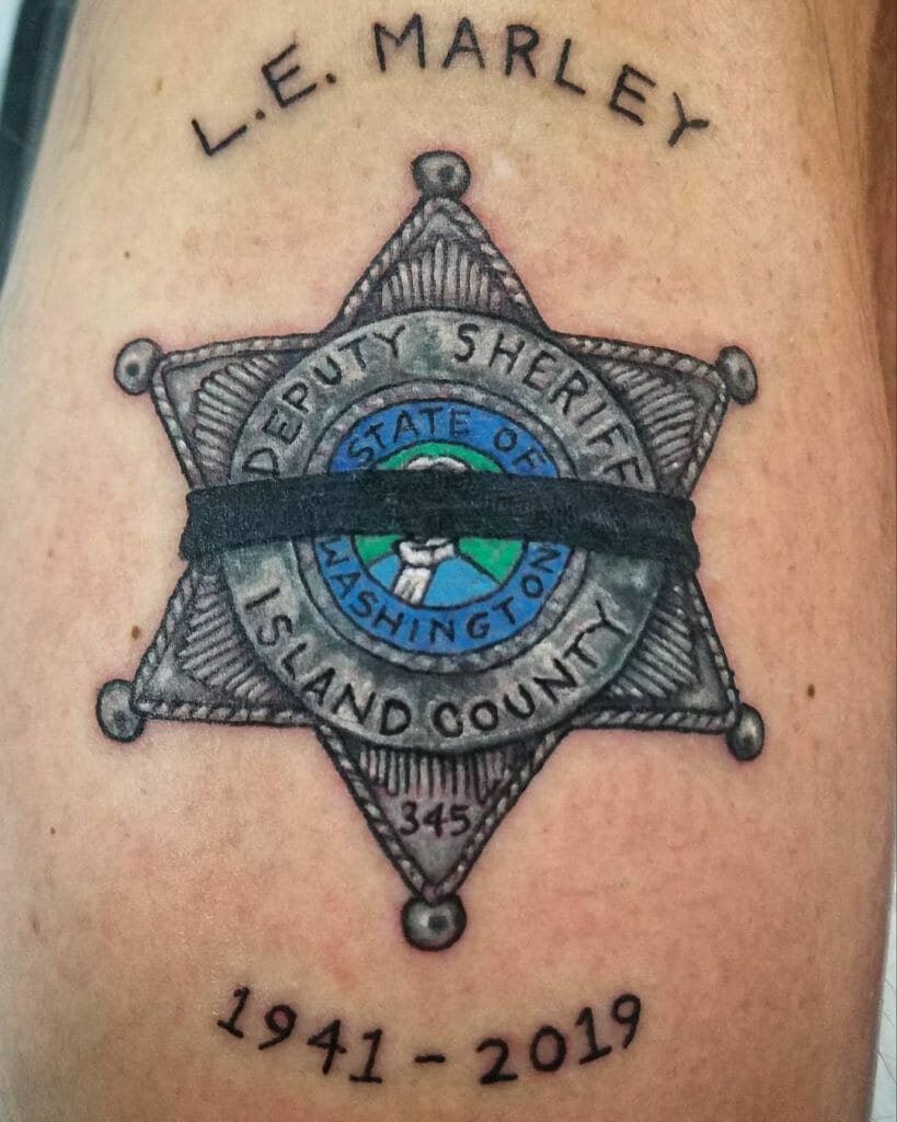 police tattoos