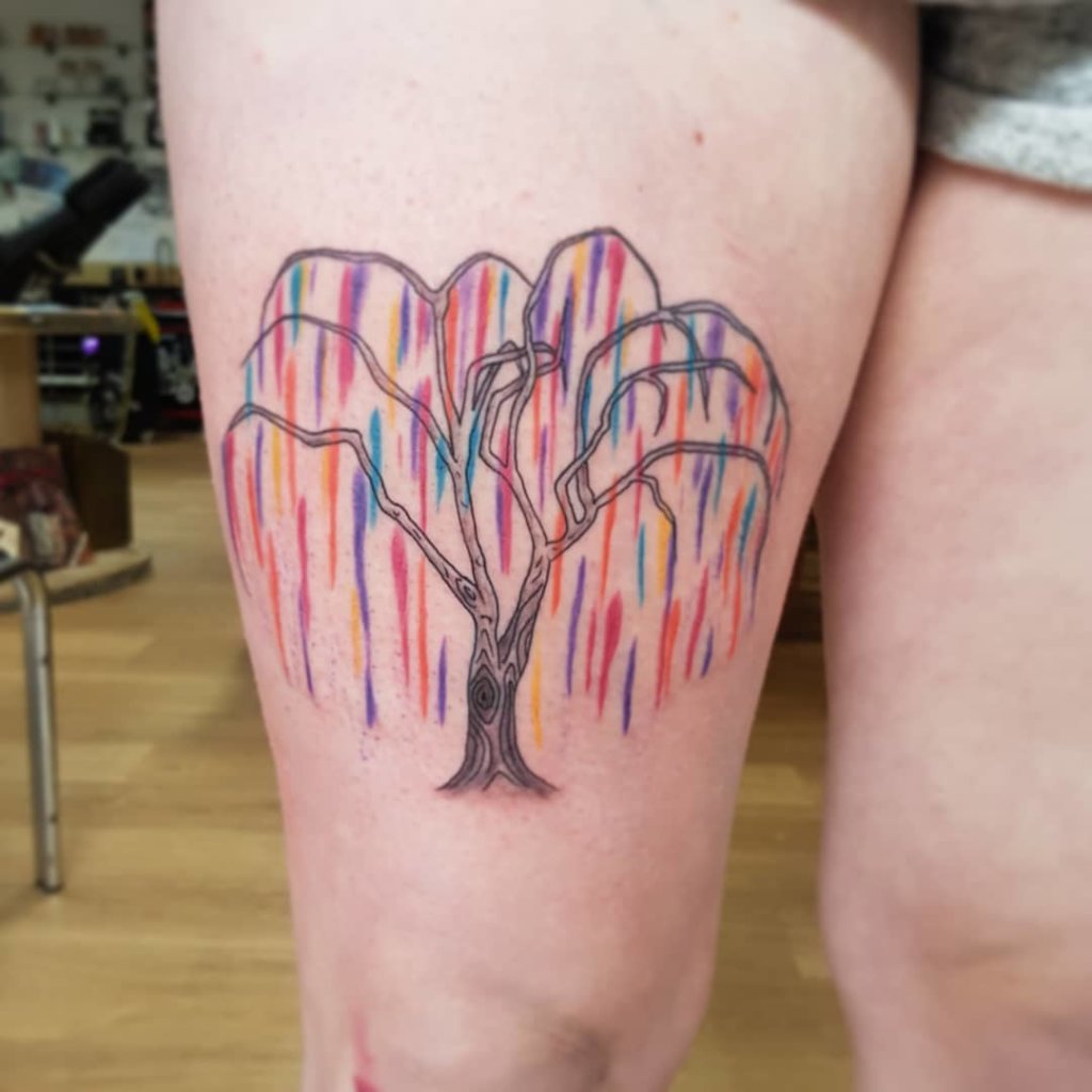 willow tree tattoo