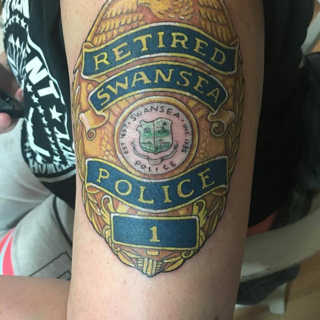 police tattoos