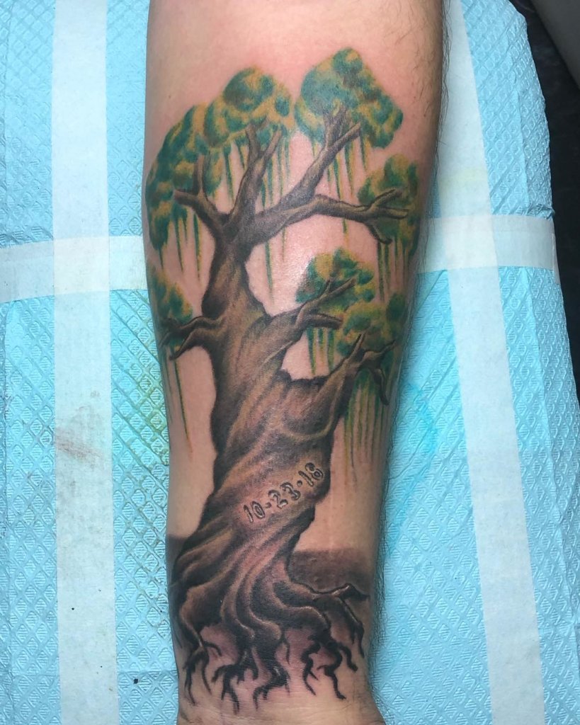 willow tree tattoo