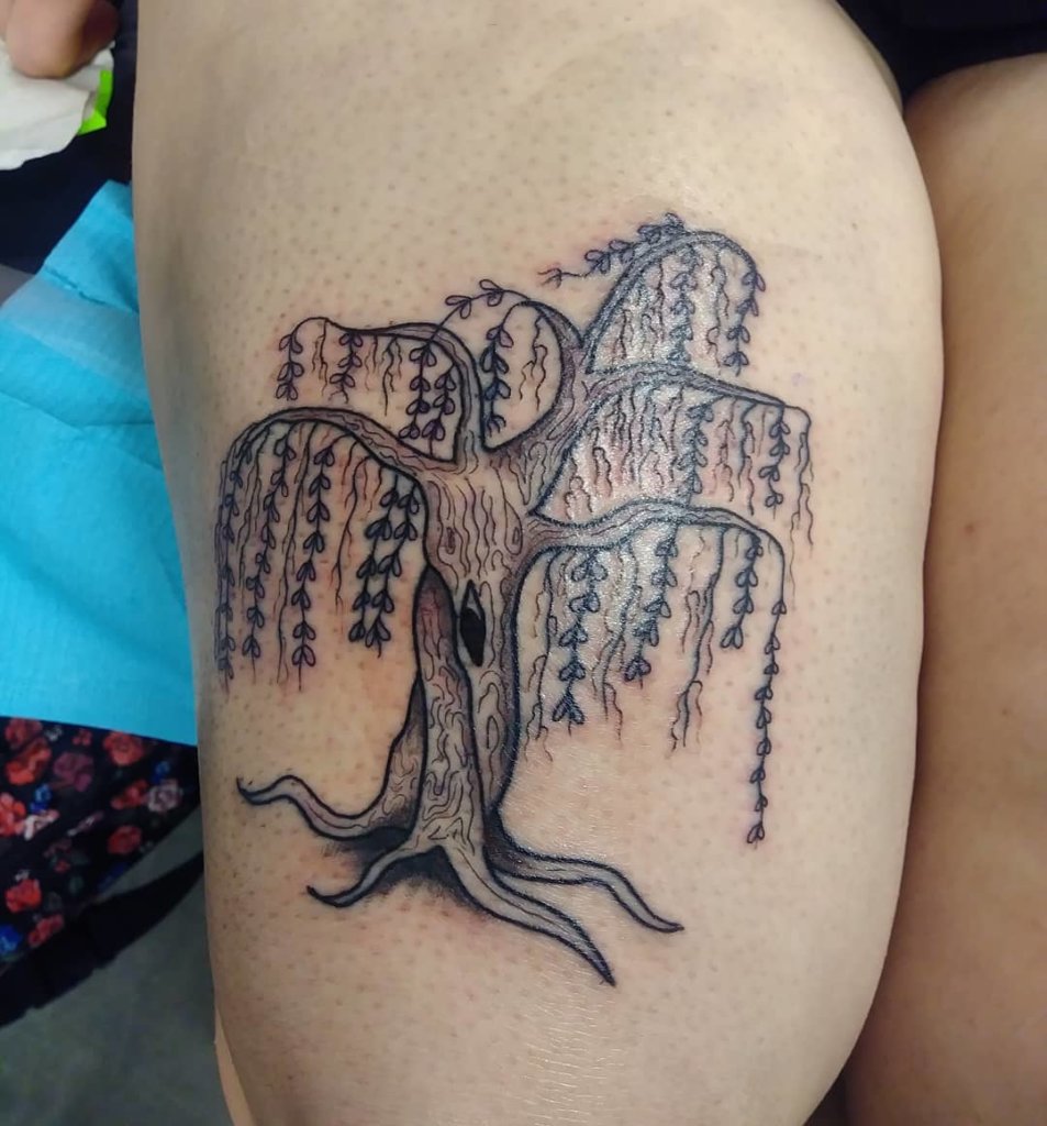 willow tree tattoo