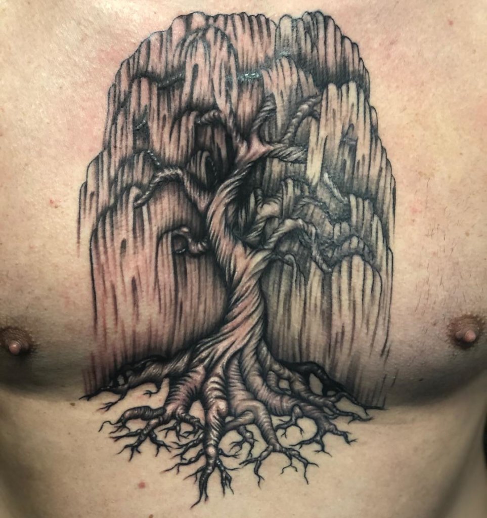 willow tree tattoo