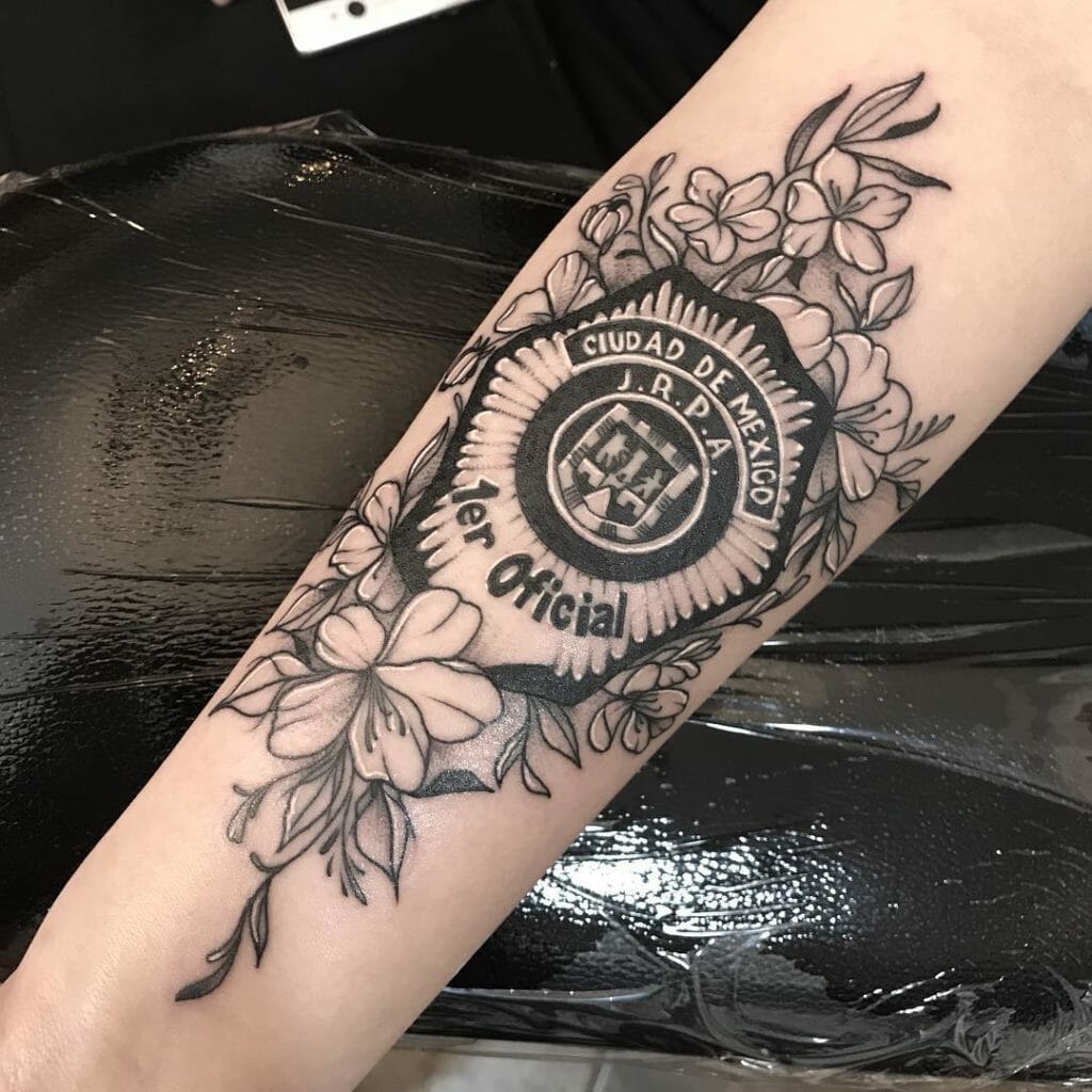 police tattoos