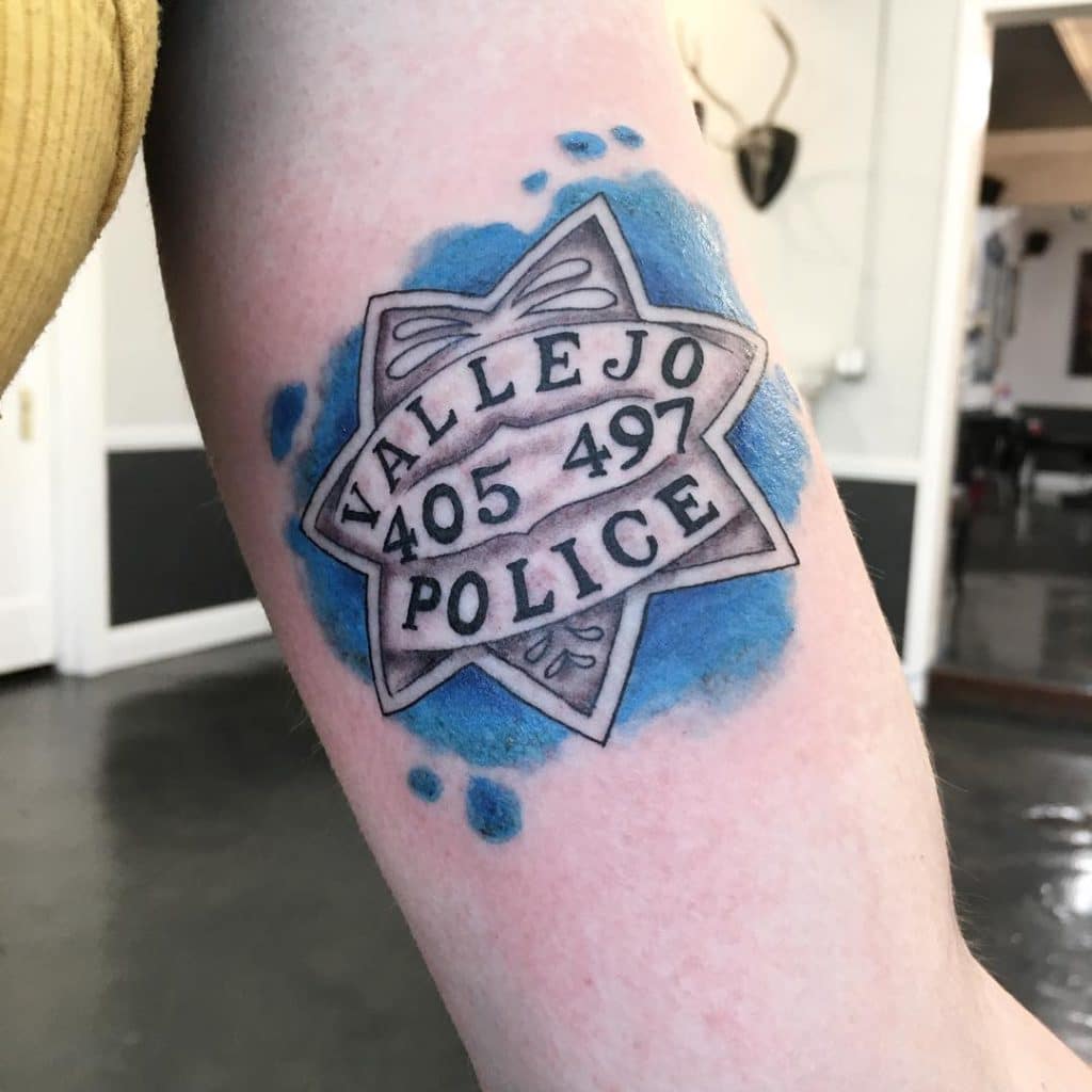 police tattoos