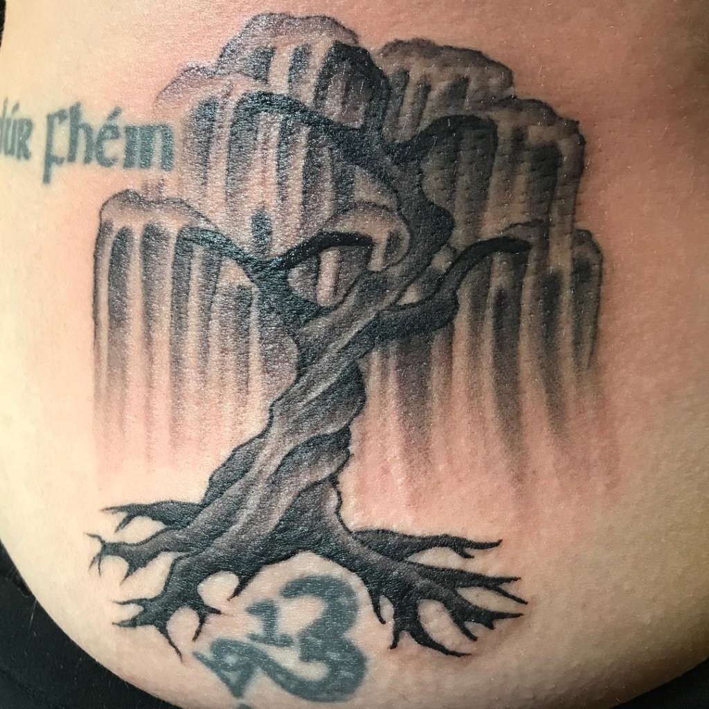 willow tree tattoo