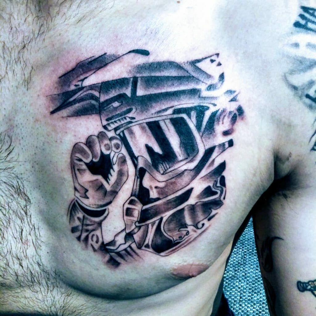 motocross tattoo