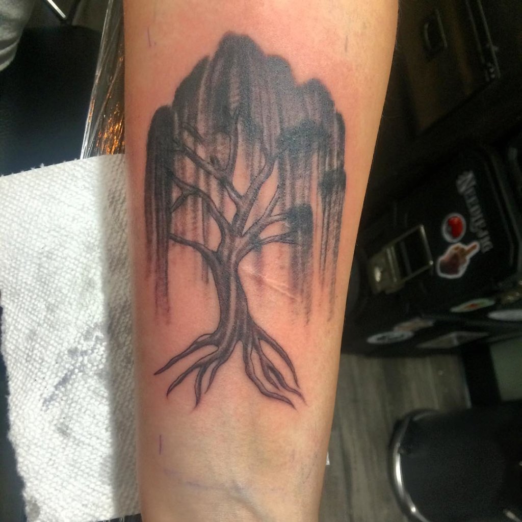 willow tree tattoo