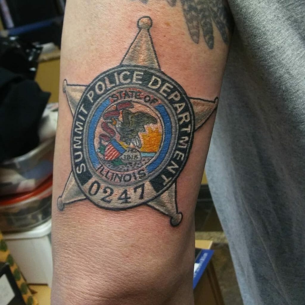 police tattoos