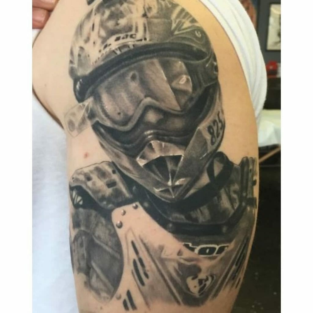 motocross tattoo