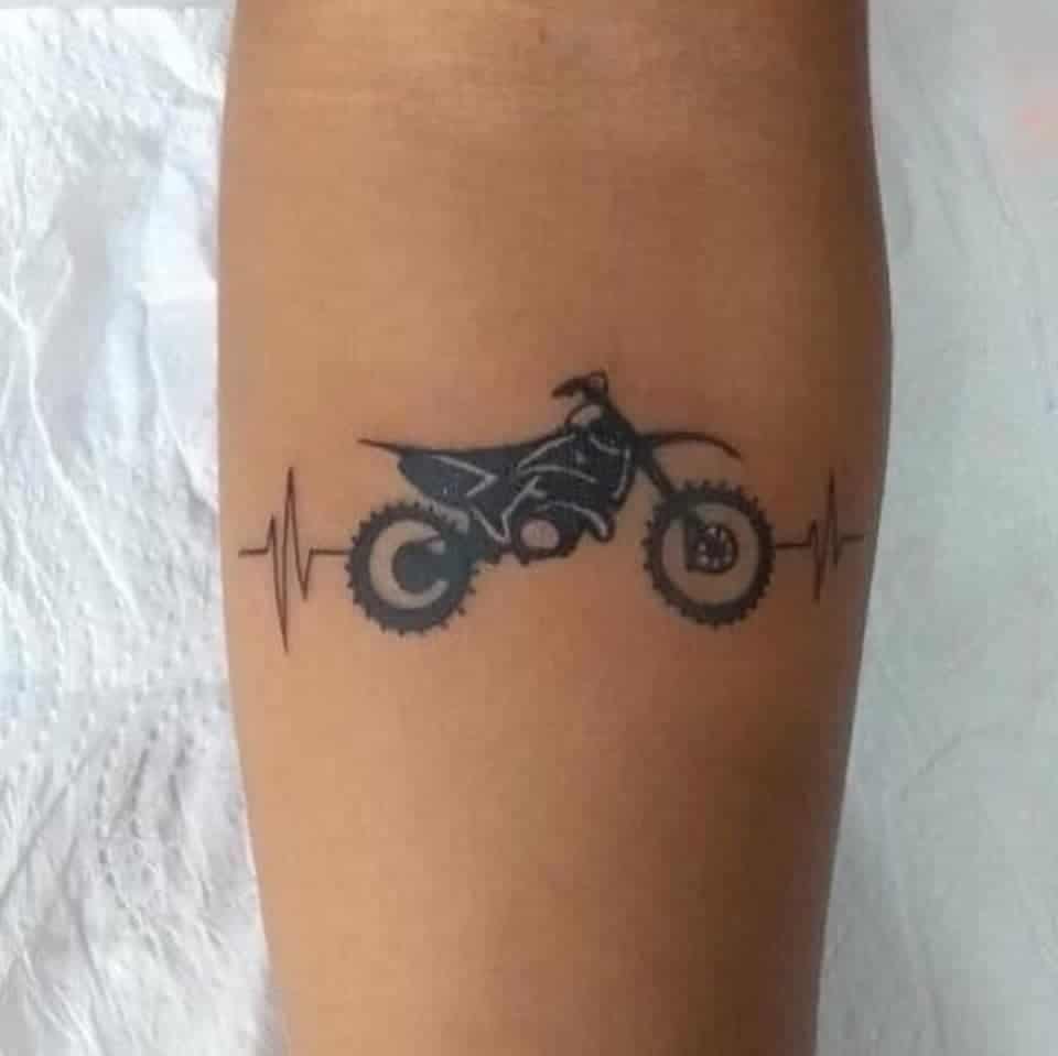 motocross tattoo