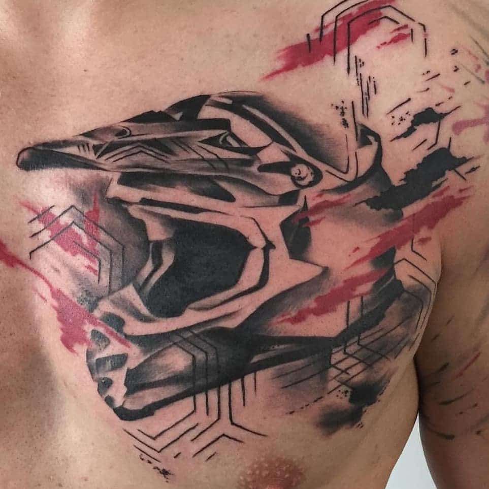 motocross tattoo