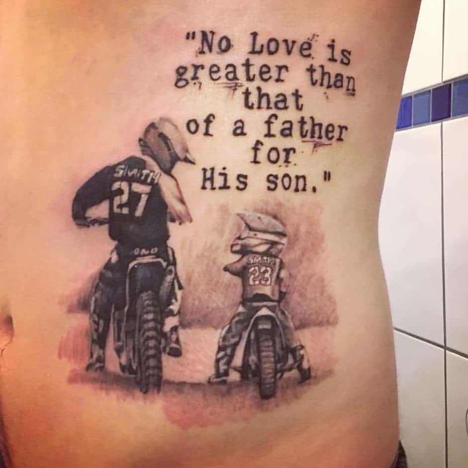 motocross tattoo