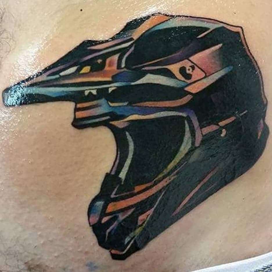 motocross tattoo