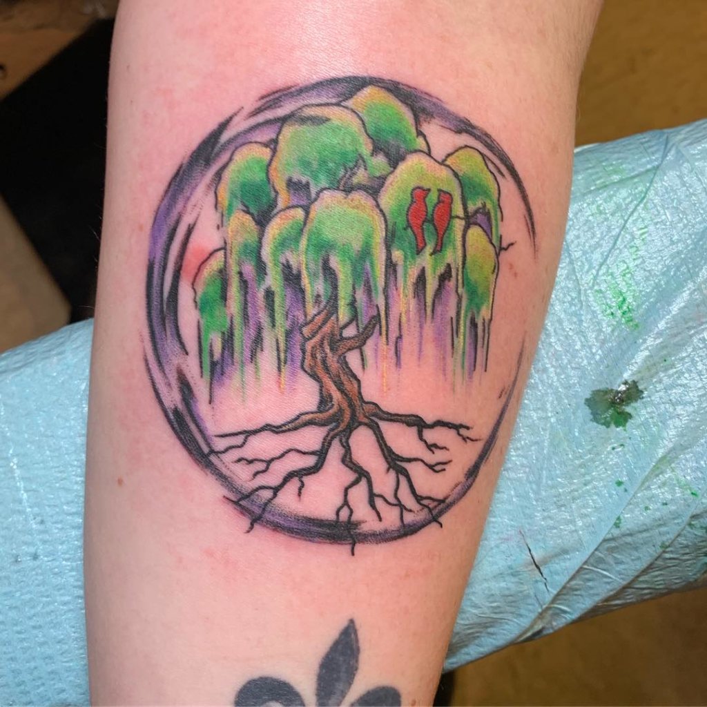 willow tree tattoo