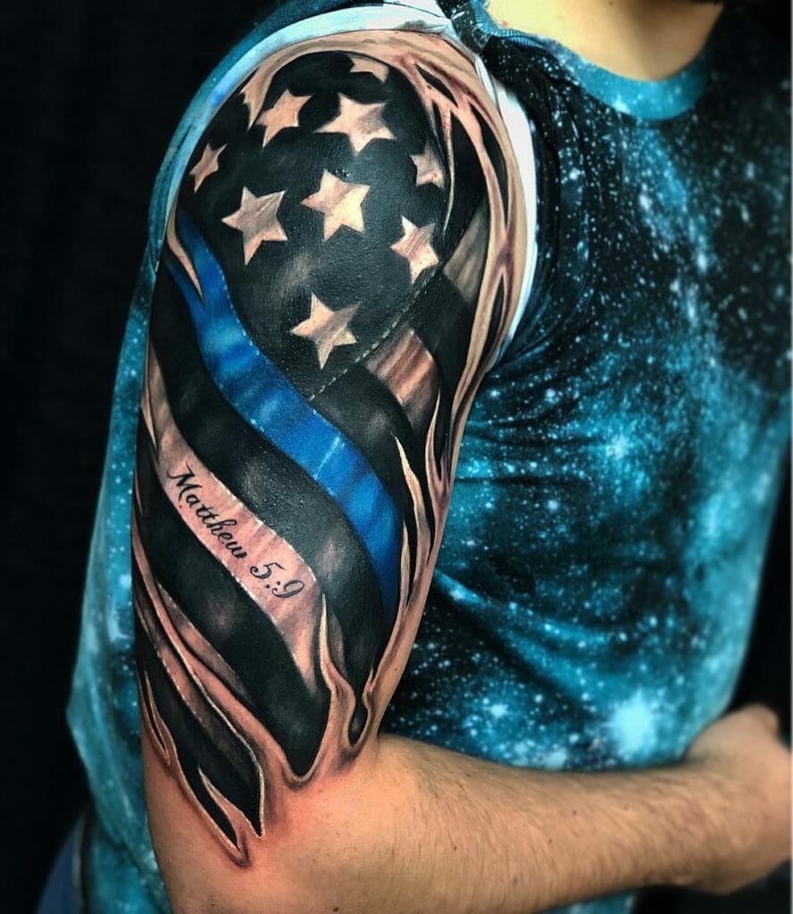 police tattoos