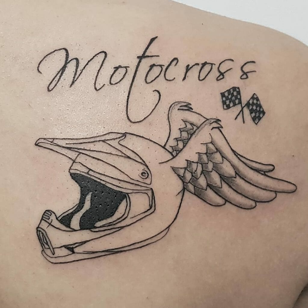 motocross tattoo