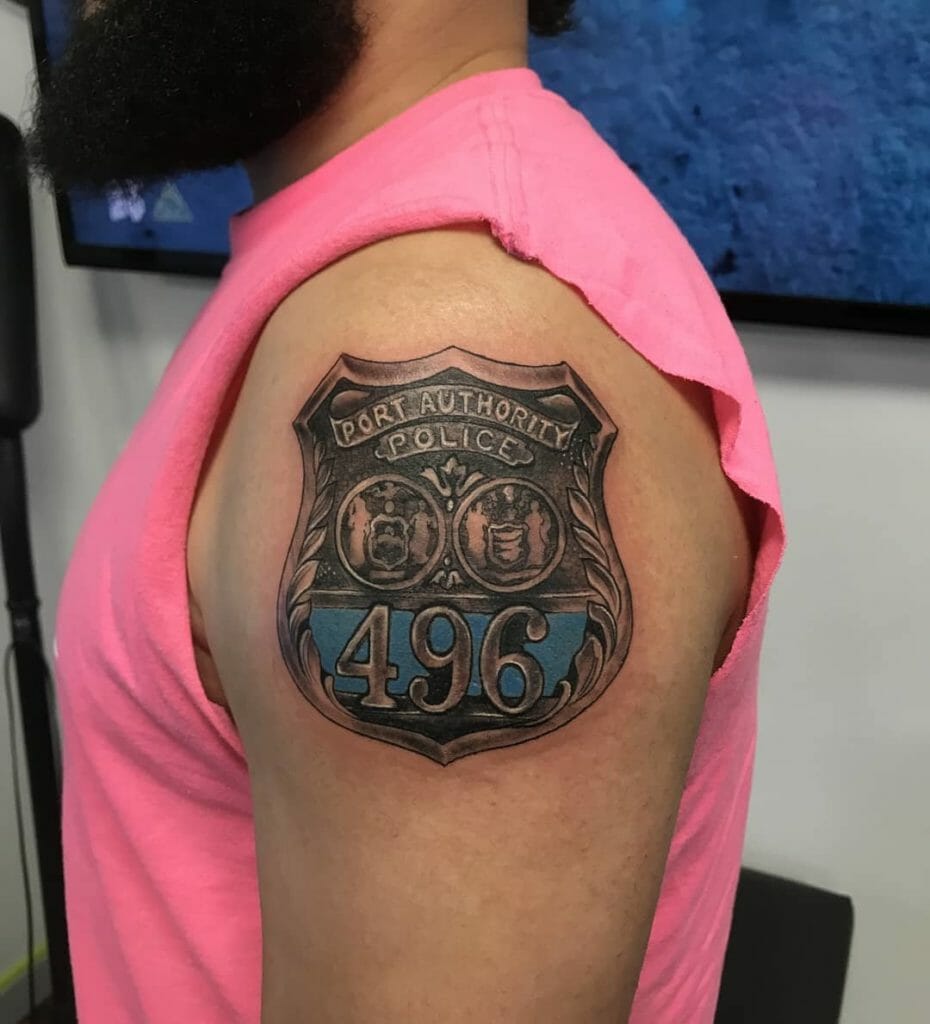 police tattoos