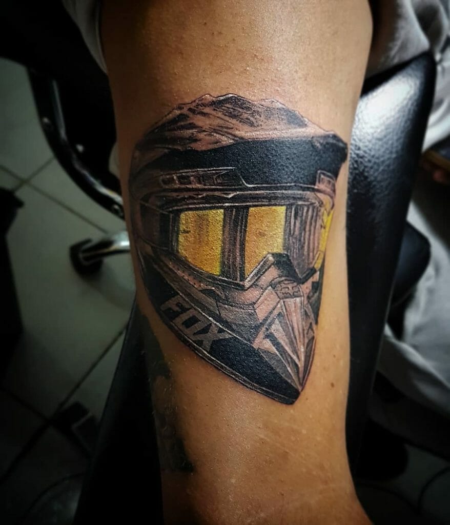 motocross tattoo