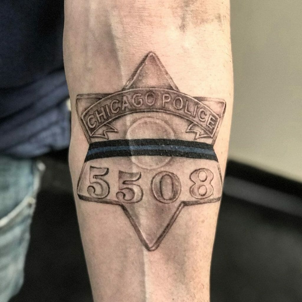 police tattoos