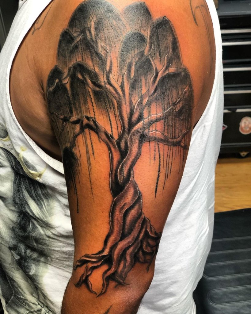 willow tree tattoo