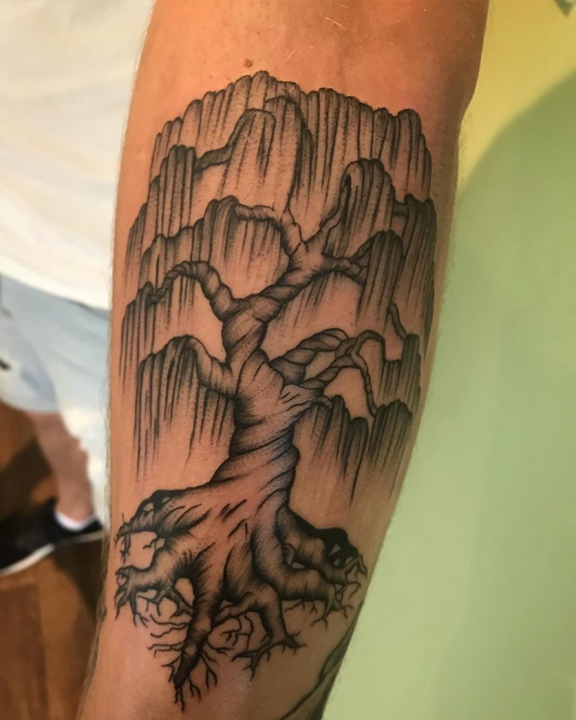 willow tree tattoo