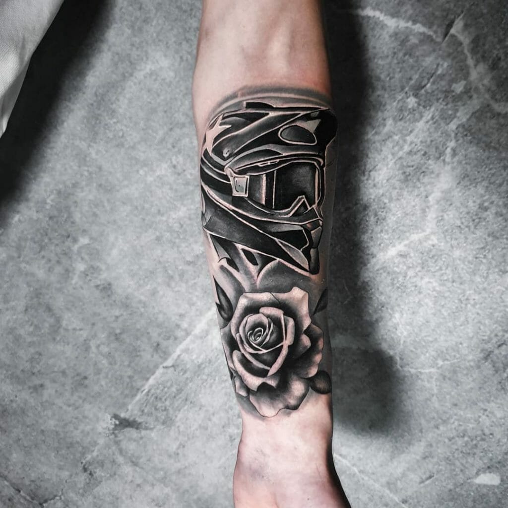 motocross tattoo