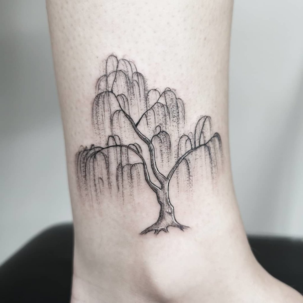 willow tree tattoo