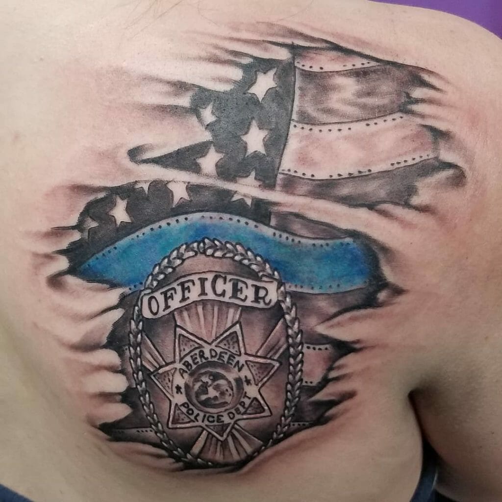 police tattoos