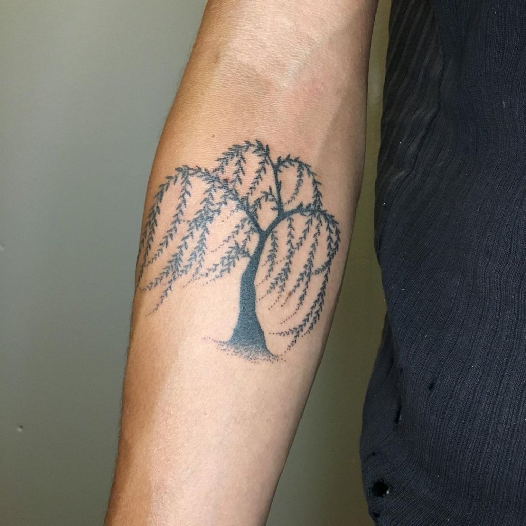 willow tree tattoo