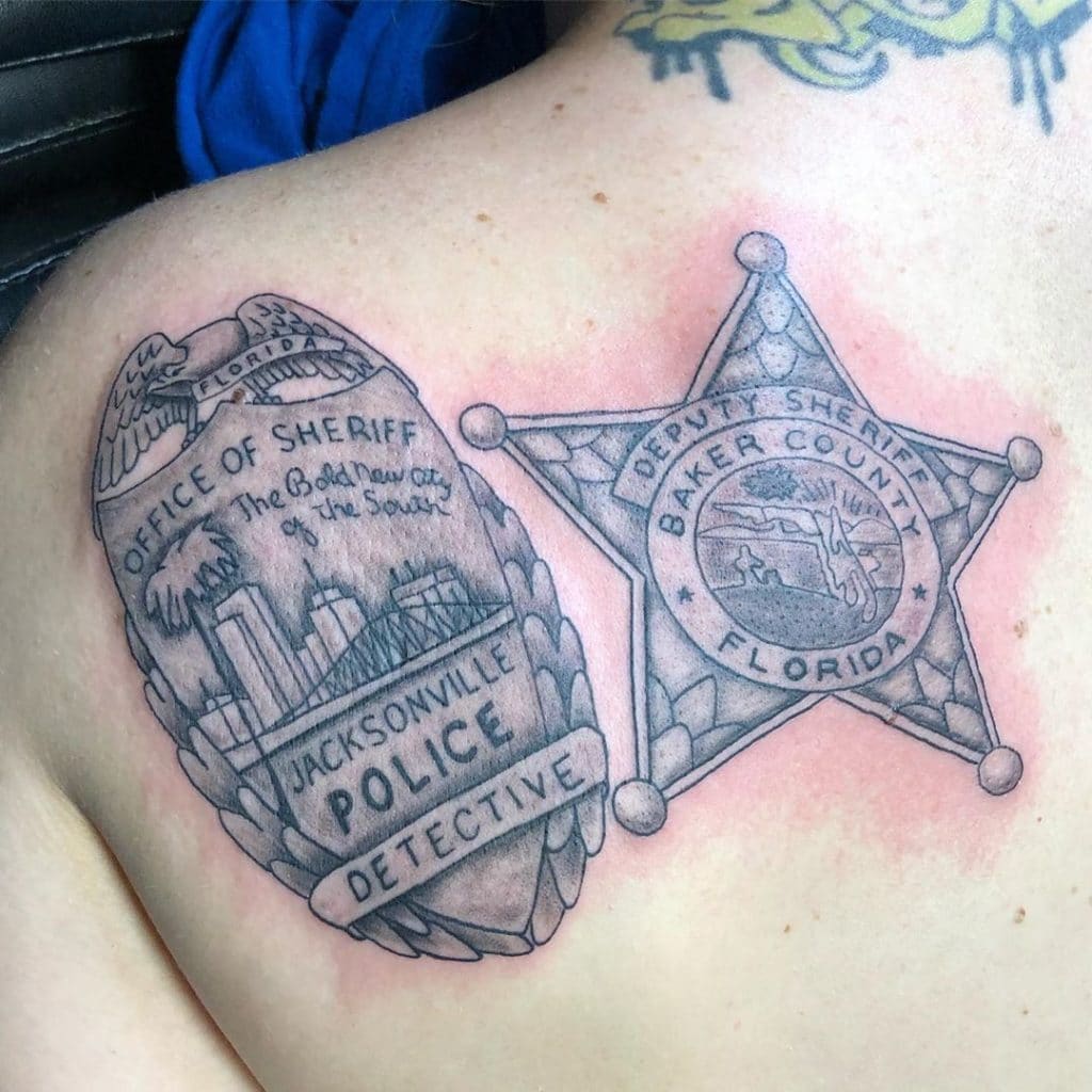 police tattoos