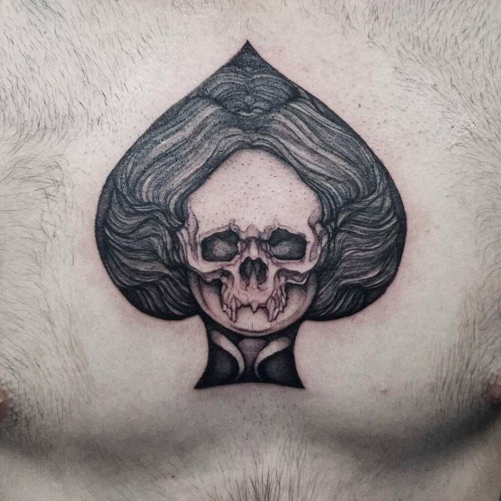 queen of spades tattoo