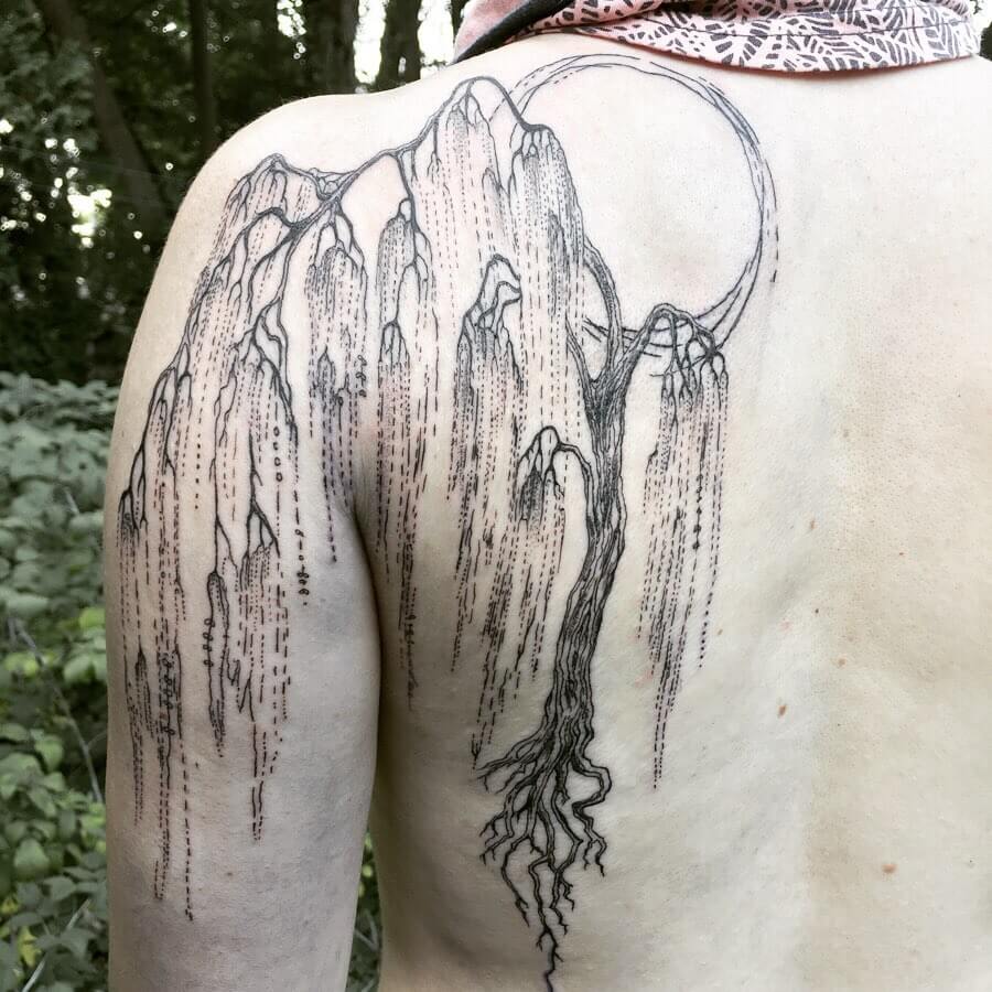 willow tree tattoo