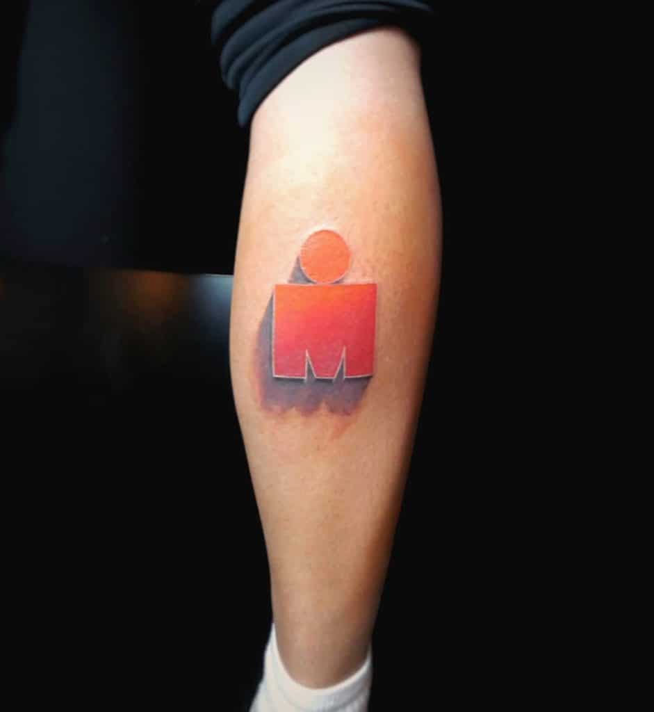 ironman tattoo