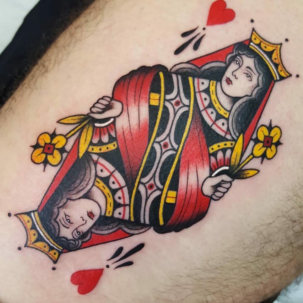 queen of spades tattoo